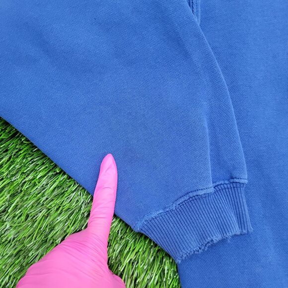 Vintage Tasmanian Devil Sweatshirt Womens Large 24x23 Blue - Picture 7 of 15